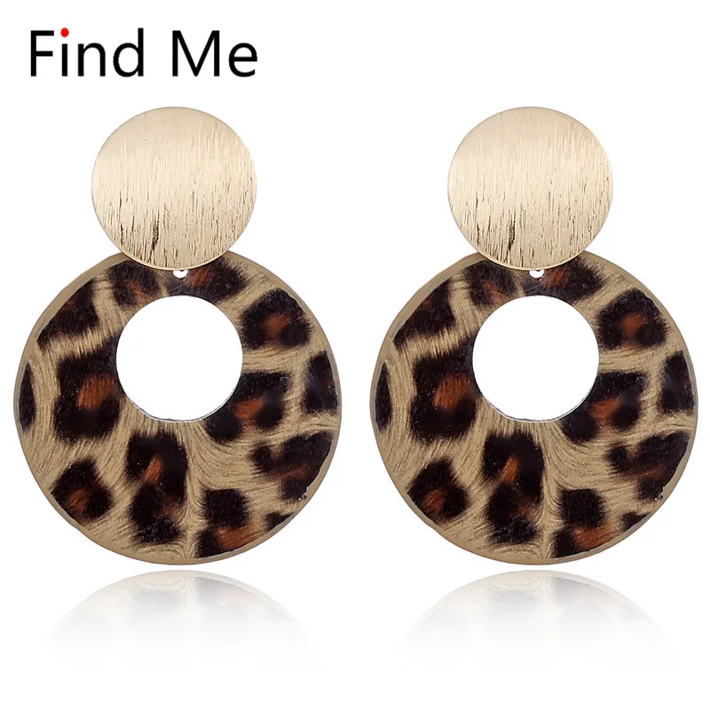 Find Me 2019 brand Fashion multilayer Leopard grain Drop Earrings for Women Jewelry geometric circle Dangle Earrings wholesale
Find Me 2019 brand Fashion multilayer Leopard grain Drop Earrings for Women Jewelry geometric circle Dangle Earrings wholesale