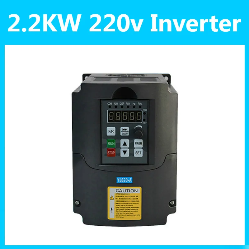 220V 1.5KW 2.2KW Single Phase input and 3 Phase Output Frequency Converter / Adjustable Speed Drive / Frequency Inverter / VFD
220V 1.5KW 2.2KW Single Phase input and 3 Phase Output Frequency Converter / Adjustable Speed Drive / Frequency Inverter / VFD