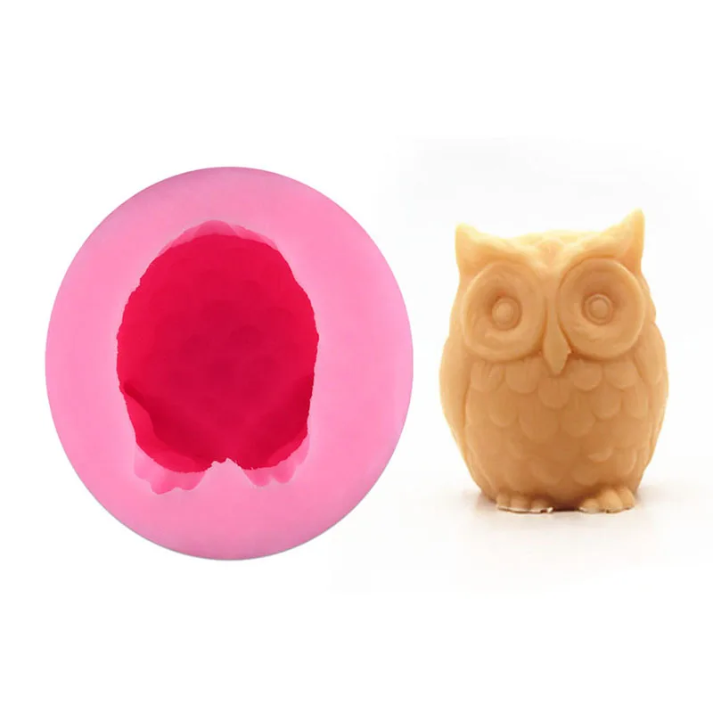 3D Owl Silicone Mold for Soap Candle Candy Fondant Cake Decorating Tools Cake Mold Handmade Gypsum Tools Resin Clay zeep mallen
3D Owl Silicone Mold for Soap Candle Candy Fondant Cake Decorating Tools Cake Mold Handmade Gypsum Tools Resin Clay zeep mallen
