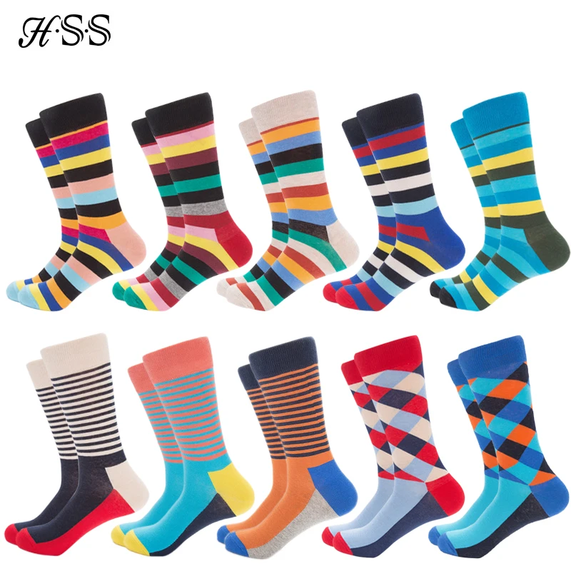 HSS Brand Men's Funny Cotton Socks Colorful Design Happy Socks Gifts for Big Size Man EU40-47 Calcetines Hombre Divertidos
HSS Brand Men's Funny Cotton Socks Colorful Design Happy Socks Gifts for Big Size Man EU40-47 Calcetines Hombre Divertidos