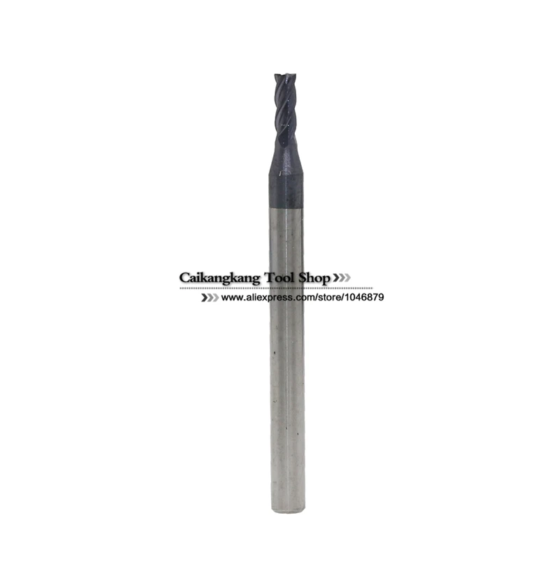 New 4 Flute Head:2.5mm Tungsten steel cutter CNC milling Carbide End mills Highest cutting hardness: 45HRC 4F 2.5*4*6*50mm
New 4 Flute Head:2.5mm Tungsten steel cutter CNC milling Carbide End mills Highest cutting hardness: 45HRC 4F 2.5*4*6*50mm