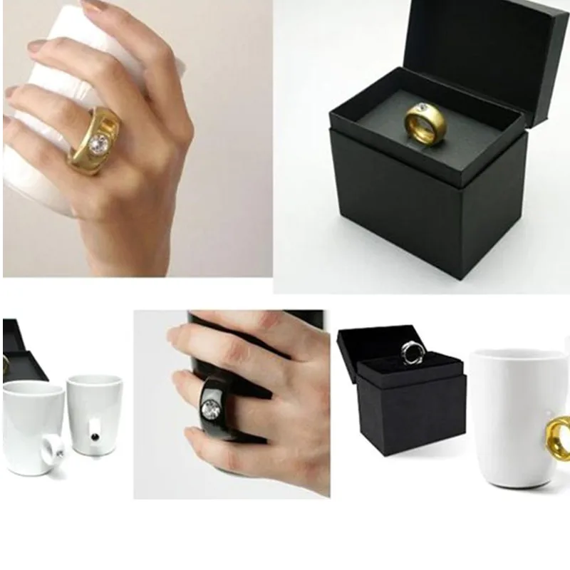 Creative cute gifts Lovers Couple Elegant Crystal Diamond Ring Cup Ceramic Water Milk Coffee Mug Drinkware caneca black white
Creative cute gifts Lovers Couple Elegant Crystal Diamond Ring Cup Ceramic Water Milk Coffee Mug Drinkware caneca black white