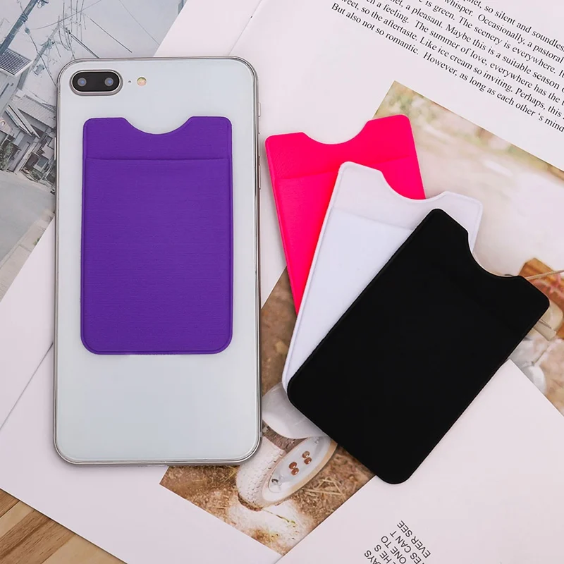 New 1pc Lycra Mobile Phone Wallet Adhesive Credit Card Holder Sticker Case Pouch Portable Phone Pocket For iphone For xiaomi
New 1pc Lycra Mobile Phone Wallet Adhesive Credit Card Holder Sticker Case Pouch Portable Phone Pocket For iphone For xiaomi