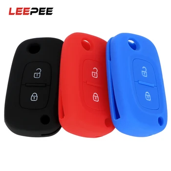 LEEPEE Car Key Case Shell for Renault Captur Fluence Megane Silicone Remote Car Key Protector Key Bag Cover 2 Buttons
LEEPEE Car Key Case Shell for Renault Captur Fluence Megane Silicone Remote Car Key Protector Key Bag Cover 2 Buttons