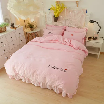 100%Pure cotton Fashion Brief VS Duvet Cover Pillowcase Princess Girl Pink/Green Comforter Cover Bedding set Christmas gift 4pcs
100%Pure cotton Fashion Brief VS Duvet Cover Pillowcase Princess Girl Pink/Green Comforter Cover Bedding set Christmas gift 4pcs