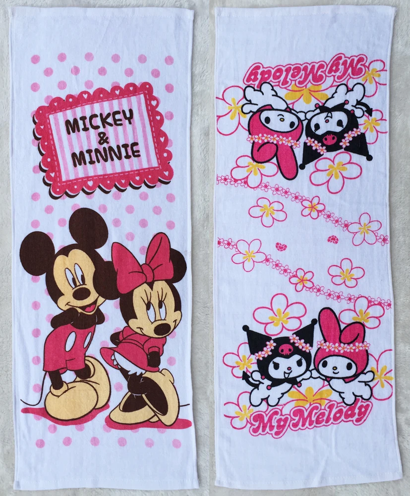 Wholesale Price Mickey Minnie Cartoon Melody Rabbit Cute Cotton Face Towel For Children Adult Christmas Gift 31cm*84cm
Wholesale Price Mickey Minnie Cartoon Melody Rabbit Cute Cotton Face Towel For Children Adult Christmas Gift 31cm*84cm