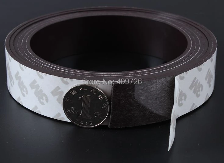 Free Shipping 1 Meters self Adhesive Flexible Magnetic Strip 3M Rubber Magnet Tape width25mm thickness 2mm
Free Shipping 1 Meters self Adhesive Flexible Magnetic Strip 3M Rubber Magnet Tape width25mm thickness 2mm