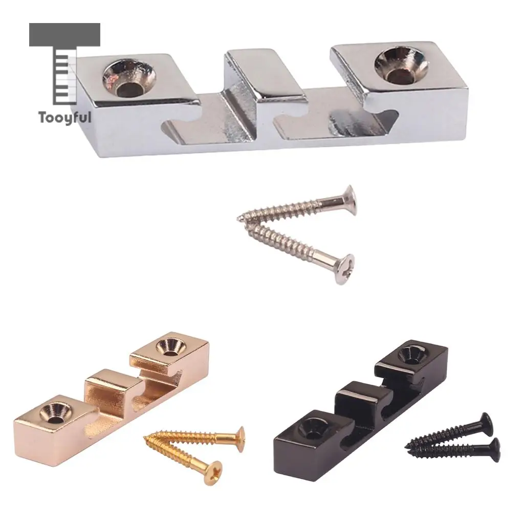 Tooyful Zinc Alloy Guitar Roller String Retainer Tree Guide for 3 Strings Bass Guitar Box Guitar Parts Accessories
Tooyful Zinc Alloy Guitar Roller String Retainer Tree Guide for 3 Strings Bass Guitar Box Guitar Parts Accessories