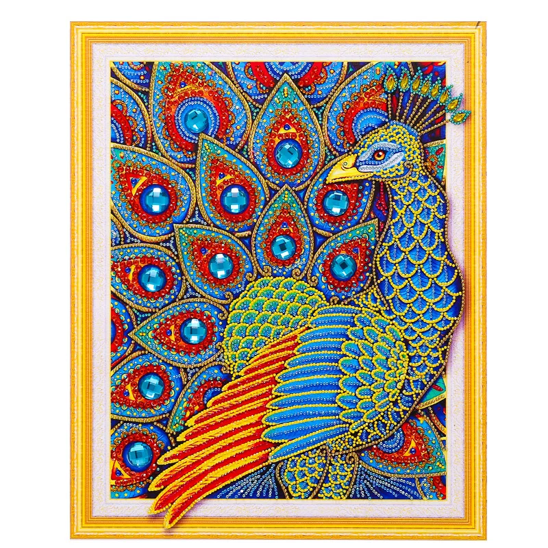 Peacock Diamond Painting Special Shaped 5D DIY Diamond Drill Art Crystal Mosaic Embroidery Cross Stitch Kit broderie diamant
Peacock Diamond Painting Special Shaped 5D DIY Diamond Drill Art Crystal Mosaic Embroidery Cross Stitch Kit broderie diamant