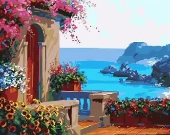 House by the Sea Framed DIY Painting By Numbers Kits Modern Wall Art Picture Handpainted For Home Decor 40x50
House by the Sea Framed DIY Painting By Numbers Kits Modern Wall Art Picture Handpainted For Home Decor 40x50