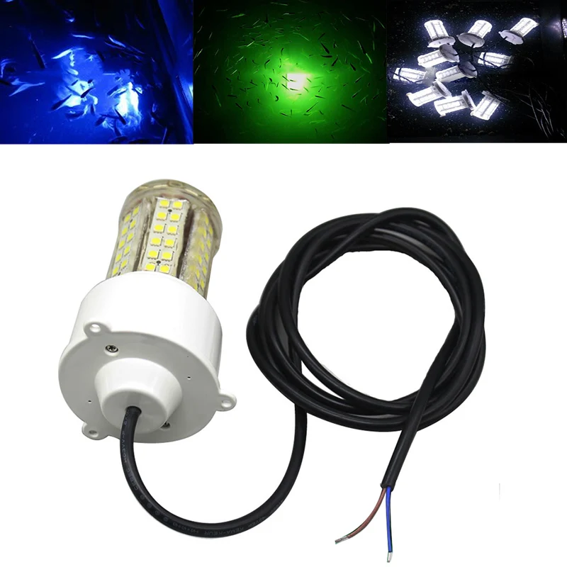 12W LED Underwater Fishing Light Marine Boat Lights IP68 Waterproof 360 Degree Lure Lights For Fishing DC 12V
12W LED Underwater Fishing Light Marine Boat Lights IP68 Waterproof 360 Degree Lure Lights For Fishing DC 12V