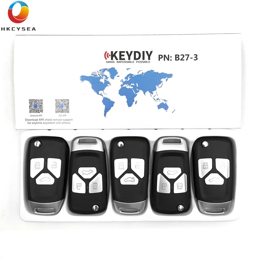 HKCYSEA 5pcs/lot KEYDIY B Series Remote Control 3 Button B27-3 Key for KD900 KD900+ URG200 KD-X2 Key Programmer
HKCYSEA 5pcs/lot KEYDIY B Series Remote Control 3 Button B27-3 Key for KD900 KD900+ URG200 KD-X2 Key Programmer