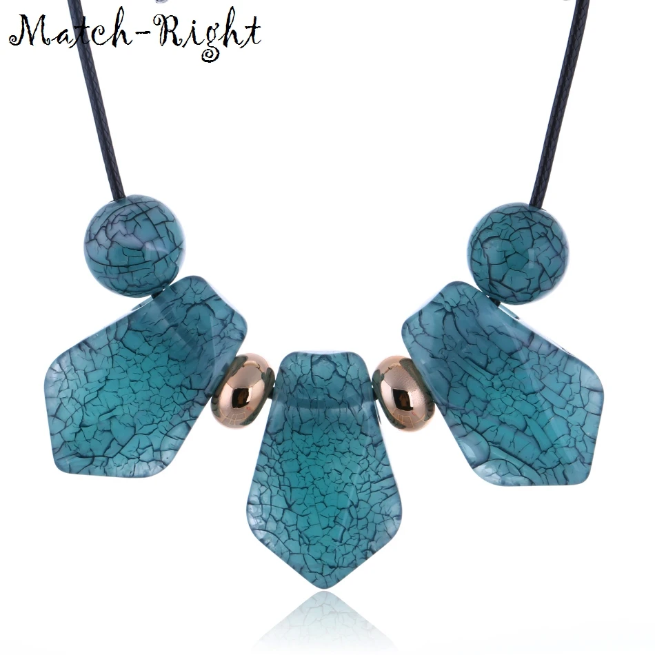 Match-Right Trendy Women Geometric Necklaces & Pendants Statement Necklace with Acrylic Pendant for Women Jewelry SP136
Match-Right Trendy Women Geometric Necklaces & Pendants Statement Necklace with Acrylic Pendant for Women Jewelry SP136