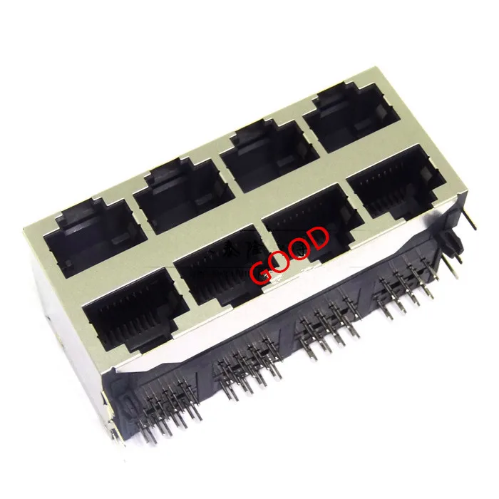 10 шт./лот, разъем RJ45, 8 двойных портов Ethernet RJ45, 2*432 фута, изогнутое сиденье, двойной сетевой разъем RJ45, 100% хороший
10 шт./лот, разъем RJ45, 8 двойных портов Ethernet RJ45, 2*432 фута, изогнутое сиденье, двойной сетевой разъем RJ45, 100% хороший