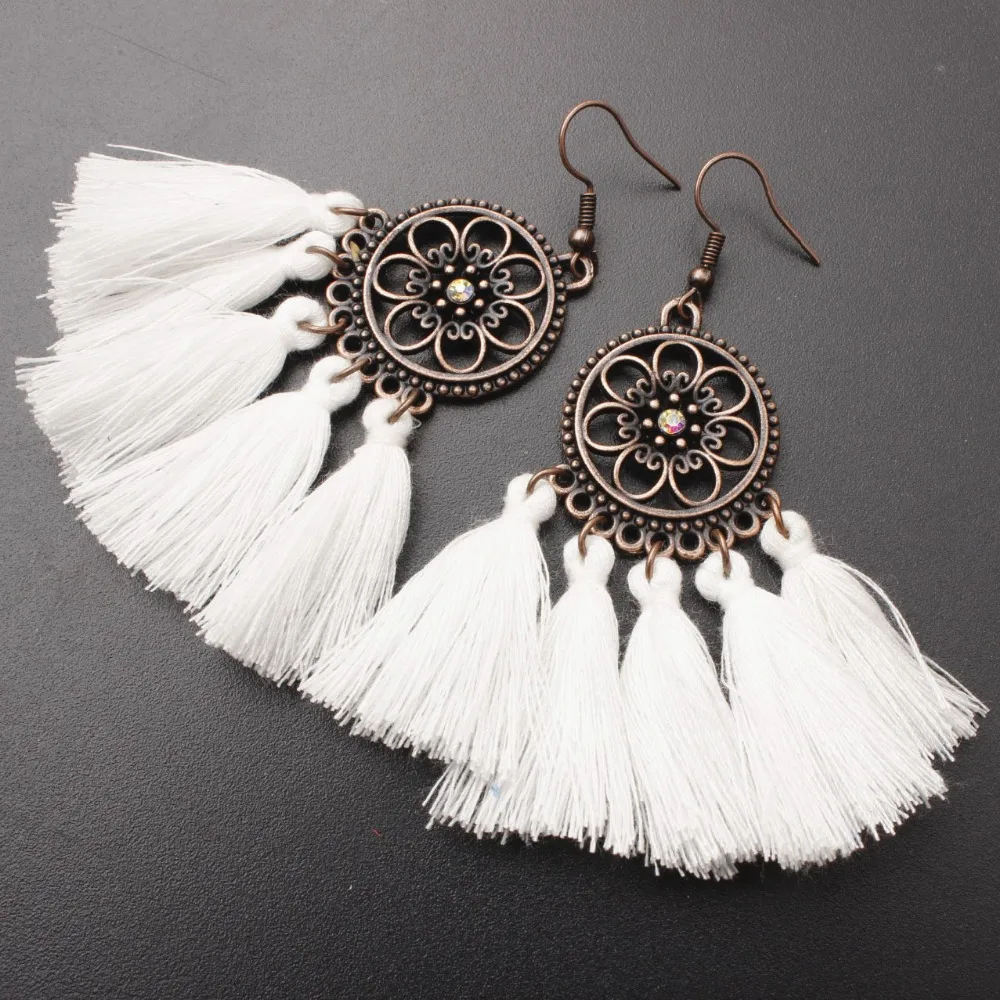 2018 New Ethnic Bohemian Drop Dangle Long Rope Fringes Retro Tassel Earrings Red Sector Earrings for Women Party Jewelry
2018 New Ethnic Bohemian Drop Dangle Long Rope Fringes Retro Tassel Earrings Red Sector Earrings for Women Party Jewelry