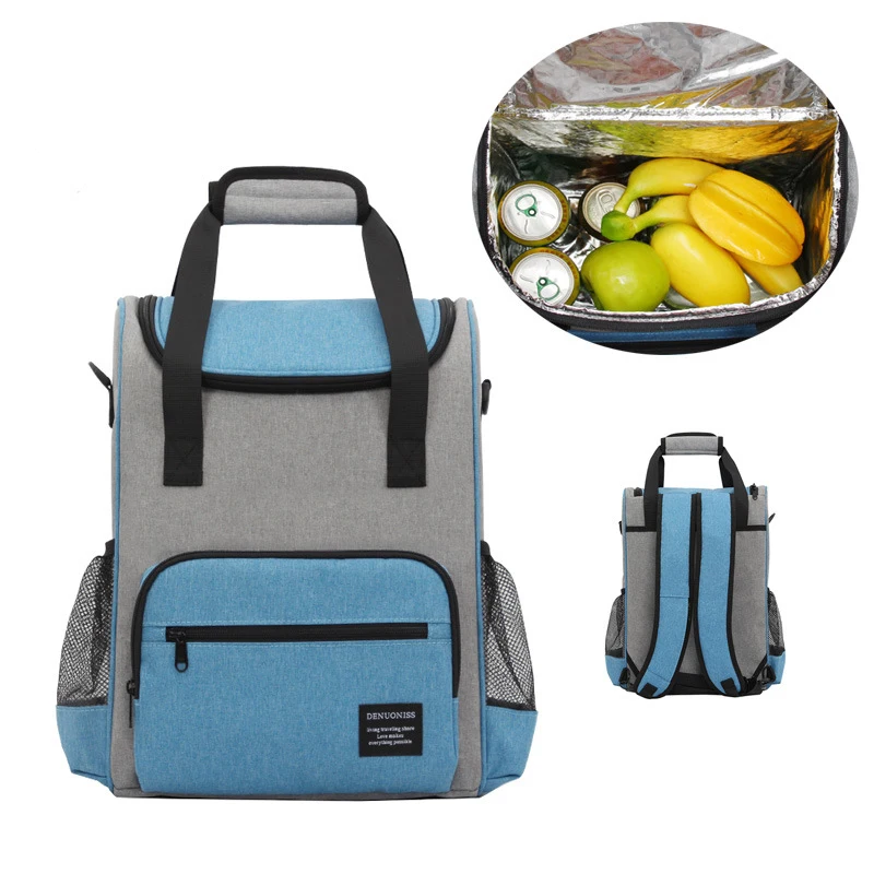 DENUONISS Brand Multi-function Cooling Backpack Bag Fashion Shoulder Thermal Blue Back Bag
DENUONISS Brand Multi-function Cooling Backpack Bag Fashion Shoulder Thermal Blue Back Bag