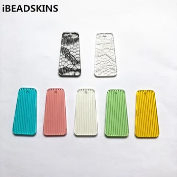 New arrival! 37x19mm 100pcs acrylic Stripes or lace Trapezo charm for earrings accessories,Earring parts,Jewelry Findings making
New arrival! 37x19mm 100pcs acrylic Stripes or lace Trapezo charm for earrings accessories,Earring parts,Jewelry Findings making