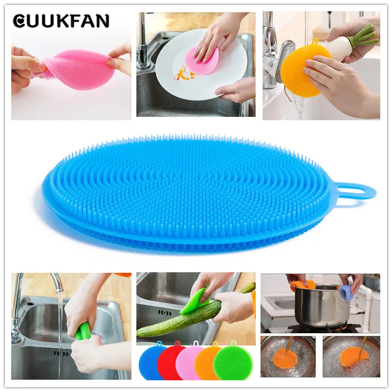 Silicone Sponge for Cooking Washing-up Brush Cleaning Dish Sponges Cooking Silicone Sponge For Washing Dishes 10.5*10.5CM
Silicone Sponge for Cooking Washing-up Brush Cleaning Dish Sponges Cooking Silicone Sponge For Washing Dishes 10.5*10.5CM