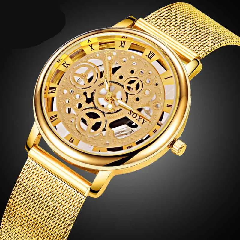 Top Brand Hollow Silver Gold Alloy Mesh Belt Watches Lover Quartz Wristwatches Fashion Men Women Wrist Watch Clock Relogios
Top Brand Hollow Silver Gold Alloy Mesh Belt Watches Lover Quartz Wristwatches Fashion Men Women Wrist Watch Clock Relogios