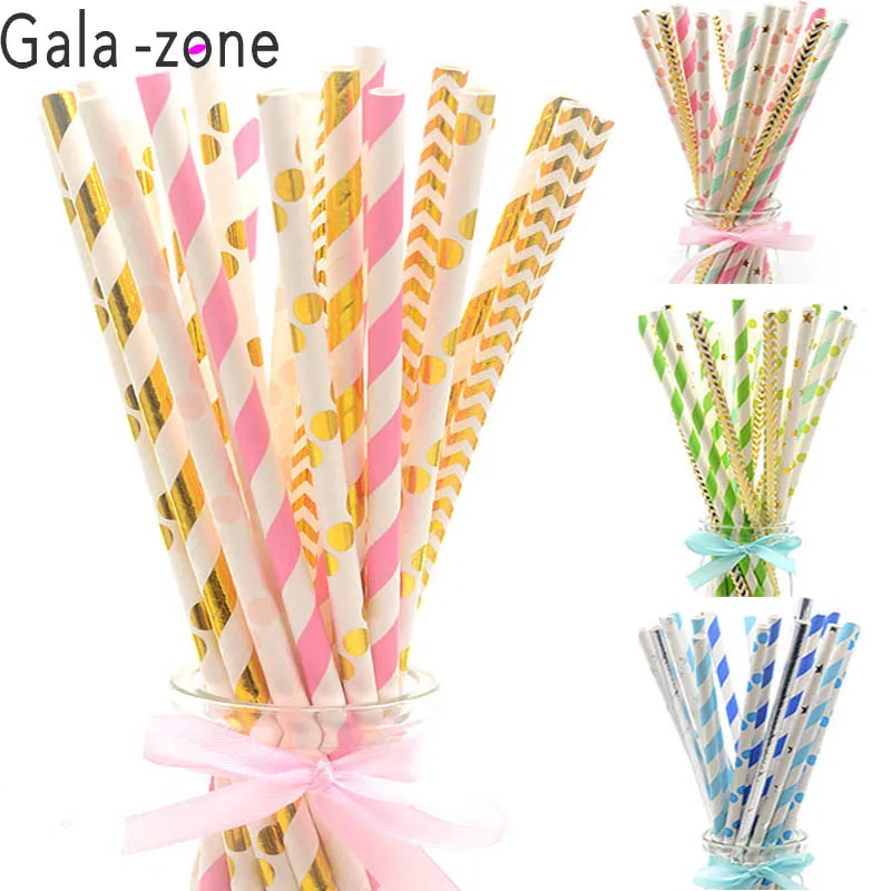 Gala-zone 25Pcs Paper Drinking Straws Wedding Party Table Decoration Birthday Kids Boy Girl Baby Shower Adult Supplies
Gala-zone 25Pcs Paper Drinking Straws Wedding Party Table Decoration Birthday Kids Boy Girl Baby Shower Adult Supplies
