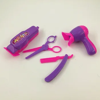 4pcs/lot Kid's Play House Toys Doll Accessories Handmade Doll's Plastic Haircut Sets For Barbie Dolls For Kali dolls 2017
4pcs/lot Kid's Play House Toys Doll Accessories Handmade Doll's Plastic Haircut Sets For Barbie Dolls For Kali dolls 2017