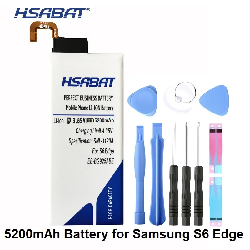 HSABAT 5200mAh Battery EB-BG925ABE For Samsung GALAXY S6 Edge G9250 G925F G925FQ G925S S6Edge G925A G925V
HSABAT 5200mAh Battery EB-BG925ABE For Samsung GALAXY S6 Edge G9250 G925F G925FQ G925S S6Edge G925A G925V