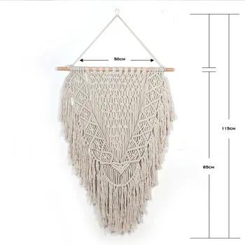 Aesthetic Beautiful Vintage Bedding Living Room Hanging Tassel Craft Nordic Bohemia Tapestry Large Long Knitted Cotton Tapestry
Aesthetic Beautiful Vintage Bedding Living Room Hanging Tassel Craft Nordic Bohemia Tapestry Large Long Knitted Cotton Tapestry