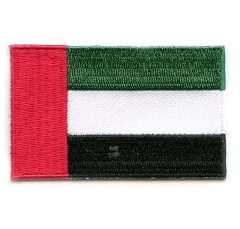 United Arab Emirates Embroidery Patches Made by Twill with Heat Cut and Iron On Backing MOQ 50pcs Free Shipping
United Arab Emirates Embroidery Patches Made by Twill with Heat Cut and Iron On Backing MOQ 50pcs Free Shipping