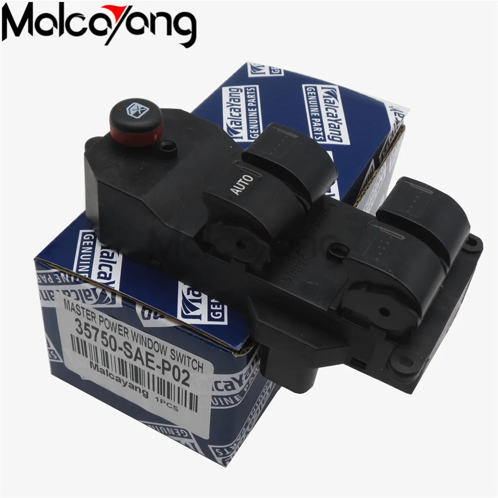 35750-SAE-P02 Electric Power Window Switch For Honda Fit GD1 GD3 GD6 GD8 Only Left Hand Drive Cars
35750-SAE-P02 Electric Power Window Switch For Honda Fit GD1 GD3 GD6 GD8 Only Left Hand Drive Cars