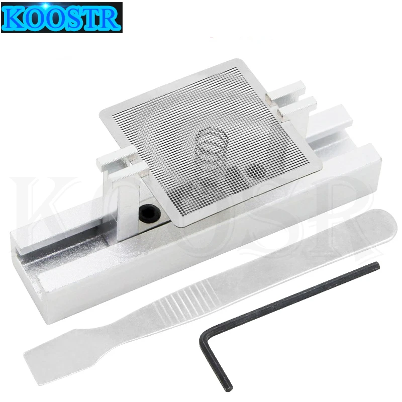 BGA reballing kit direct heating station + bga solder ball For BGA Rework and BGA steel mesh
BGA reballing kit direct heating station + bga solder ball For BGA Rework and BGA steel mesh