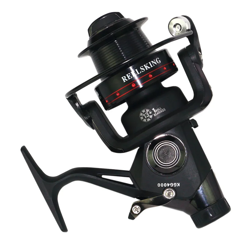 Fishing Reel Double Far Throw Loading Spinning KGG 3000-6000 Series 13+1 BB Metal Handle Wheel for Ocean Fishing
Fishing Reel Double Far Throw Loading Spinning KGG 3000-6000 Series 13+1 BB Metal Handle Wheel for Ocean Fishing