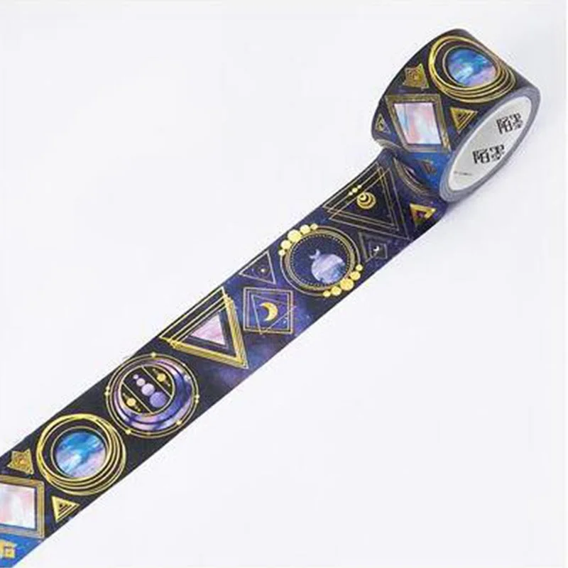 Night Stars Gilding Washi Tape DIY Scrapbooking Sticker Label Masking Tape School Office Supply
Night Stars Gilding Washi Tape DIY Scrapbooking Sticker Label Masking Tape School Office Supply