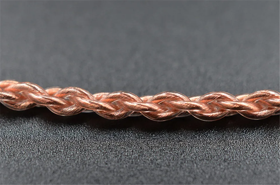 KZ_BA10_Original_Headphones_Cable_Oxygen_Free_Copper_Pink_Gold_Earphone_0.75mm_2Pin_Wire (4)