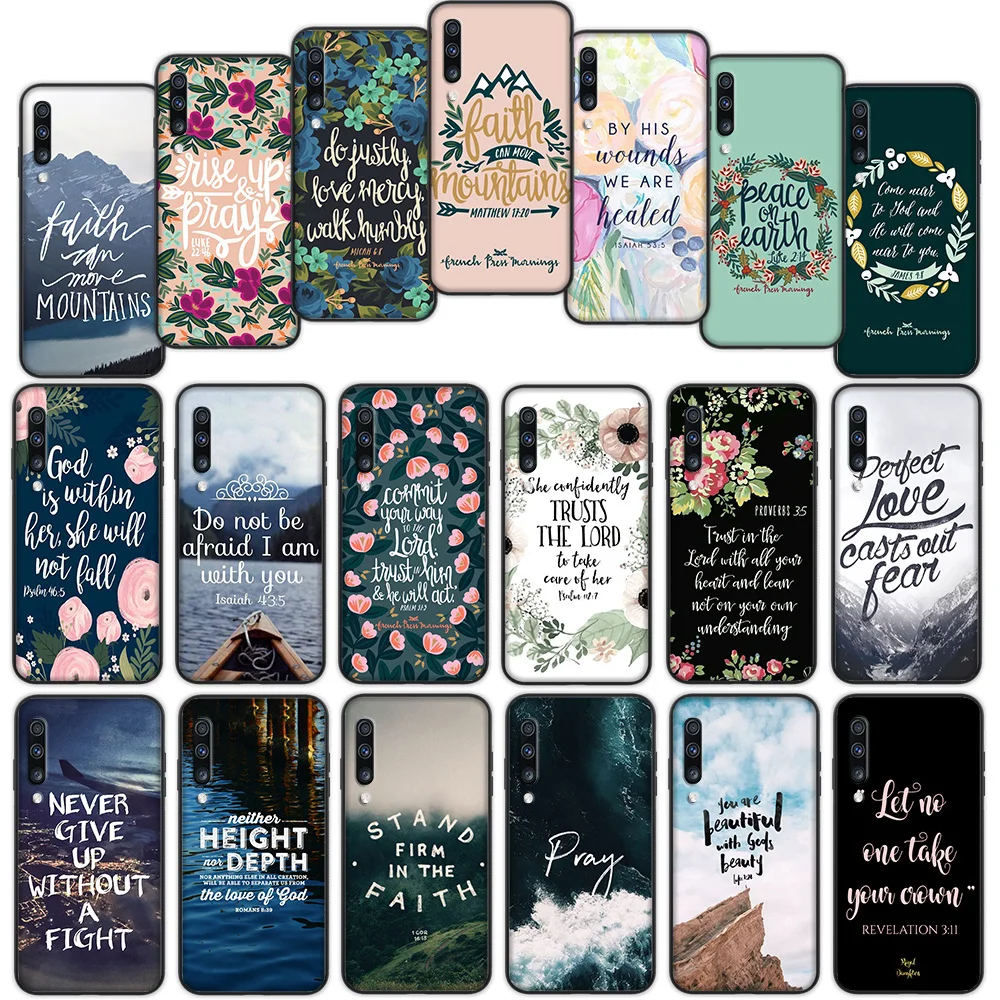Bible verse Jesus Christ Soft Cover Case for Samsung Galaxy A50 A6 Plus A7 A8 2018 A5 A9 A10 A30 A40 A70
Bible verse Jesus Christ Soft Cover Case for Samsung Galaxy A50 A6 Plus A7 A8 2018 A5 A9 A10 A30 A40 A70