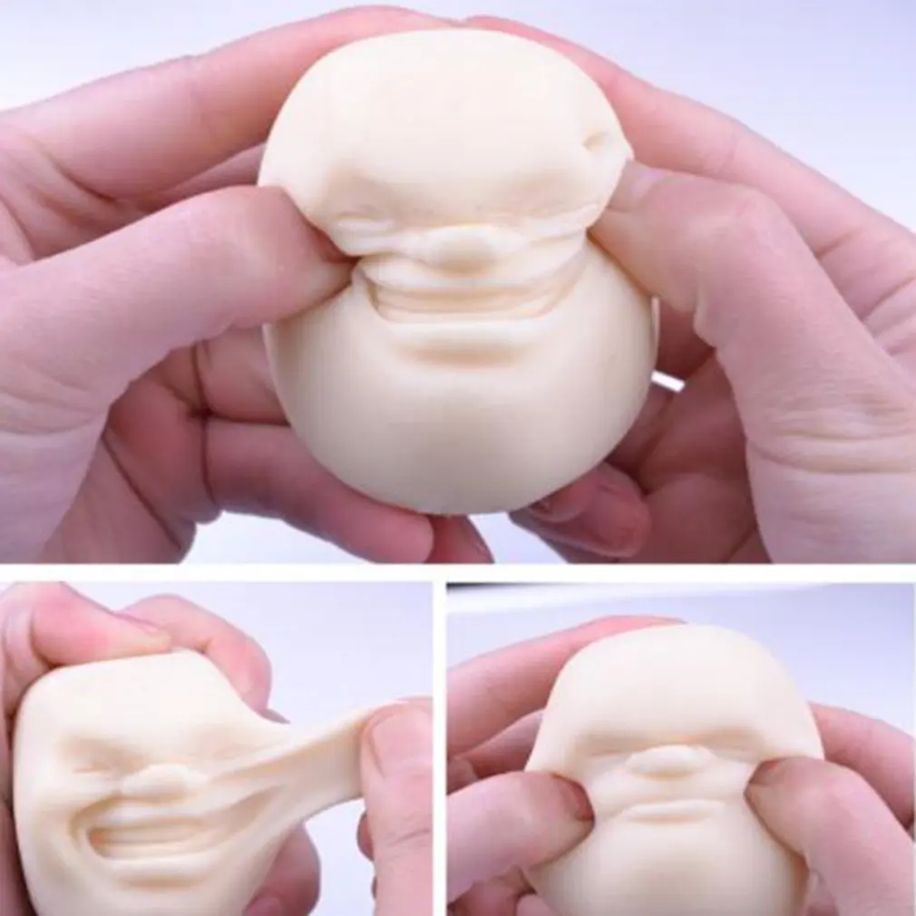 Anti-stress Squishy Toy Human Emotion Face Vent Ball Toys Squeeze Squishe Gadget Anti Stress Ball Jokes Funny Toys For Children
Anti-stress Squishy Toy Human Emotion Face Vent Ball Toys Squeeze Squishe Gadget Anti Stress Ball Jokes Funny Toys For Children