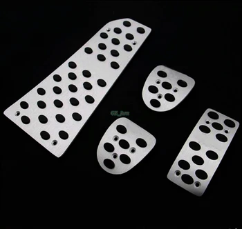 For Mitsubishi ASX Fuel Brake Foot Rest Automatic/Manual pedals Plate Non slip Accelerator brake AT/MT pedal Pads with logo
For Mitsubishi ASX Fuel Brake Foot Rest Automatic/Manual pedals Plate Non slip Accelerator brake AT/MT pedal Pads with logo