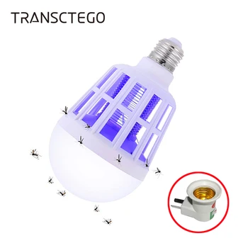 220V E27 UV LED Bulb 9W 15W Mosquito Killer Lamp 2 In 1 Anti Mosquito Trap Insect Killer Light Bulb Fly Bug Zapper Night Light
220V E27 UV LED Bulb 9W 15W Mosquito Killer Lamp 2 In 1 Anti Mosquito Trap Insect Killer Light Bulb Fly Bug Zapper Night Light
