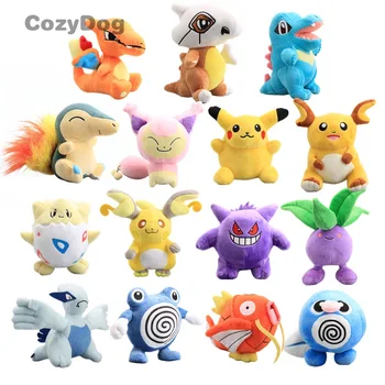 Anime Pikachu Serries Plush Toy Doll Pichu Raichu Gengar Charizard Skitty Cubone Stuffed Toys
Anime Pikachu Serries Plush Toy Doll Pichu Raichu Gengar Charizard Skitty Cubone Stuffed Toys