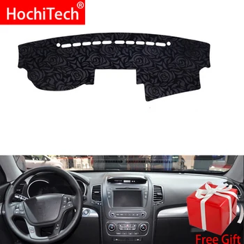 Rose Pattern Non-slip Dashmat Dash Mat Dashboard Cover Pad Cover Carpet Car Sticker for kia sorento 2013 2014 Car Styling 
Rose Pattern Non-slip Dashmat Dash Mat Dashboard Cover Pad Cover Carpet Car Sticker for kia sorento 2013 2014 Car Styling