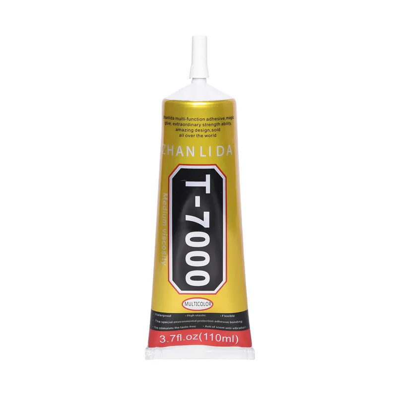 5Pcs 110ML T7000 Glue Epoxy Resin Adhesive T-7000 Super Stone Cloth Fabric Wood Sponge Touch Screen Electronic Component Phone
5Pcs 110ML T7000 Glue Epoxy Resin Adhesive T-7000 Super Stone Cloth Fabric Wood Sponge Touch Screen Electronic Component Phone