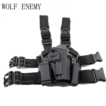 Tactical Hunting Accessories Drop Thigh Holster Black Green Sig Sauer P226 Airsoft Shoot Gun Pistol Tactical Leg Holsters
Tactical Hunting Accessories Drop Thigh Holster Black Green Sig Sauer P226 Airsoft Shoot Gun Pistol Tactical Leg Holsters