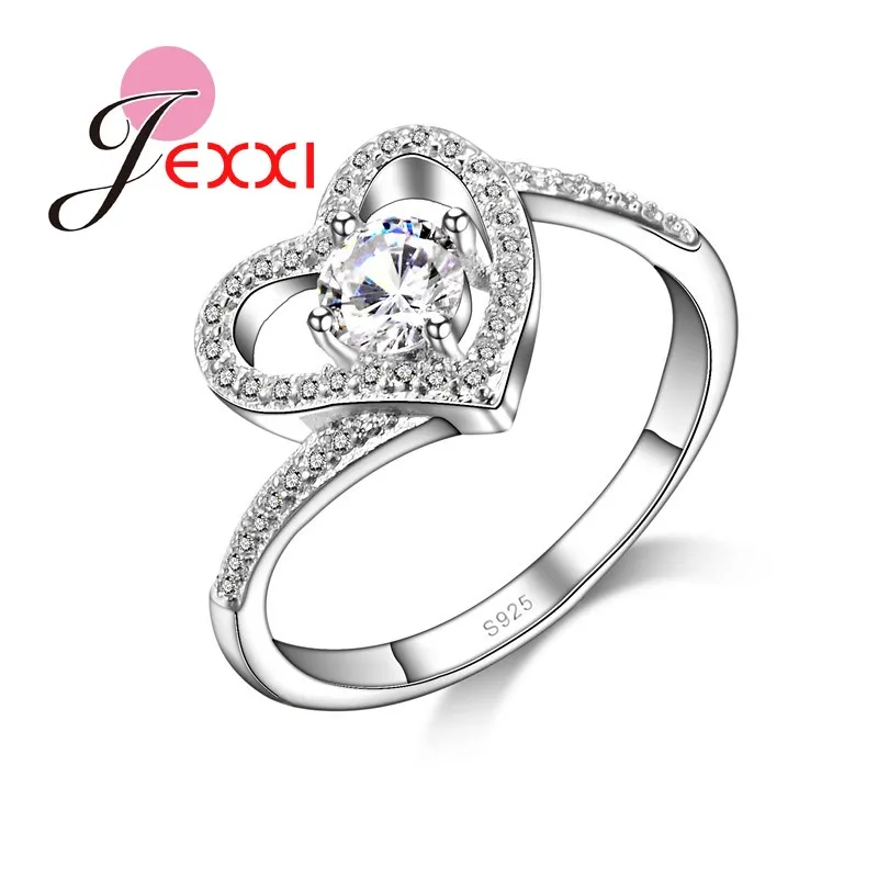 Hollow Love Heart Design With Shiny Cubic Zirconia Stone Rings 925 Sterling Sivler Finger Ring Jewelry For Women
Hollow Love Heart Design With Shiny Cubic Zirconia Stone Rings 925 Sterling Sivler Finger Ring Jewelry For Women