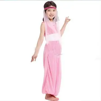 Children's Costumes Performance Clothing Pink Arab Belly Dance Princess Dress Cosplay Costume
Children's Costumes Performance Clothing Pink Arab Belly Dance Princess Dress Cosplay Costume