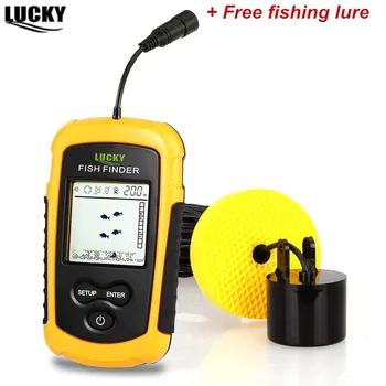 LUCKY FF1108-1 Portable Deeper Sonar Pesca Sensor Sounder LCD Fishing Alarm Transducer Fishfinder 0.7-100m fishing echo sounder
LUCKY FF1108-1 Portable Deeper Sonar Pesca Sensor Sounder LCD Fishing Alarm Transducer Fishfinder 0.7-100m fishing echo sounder