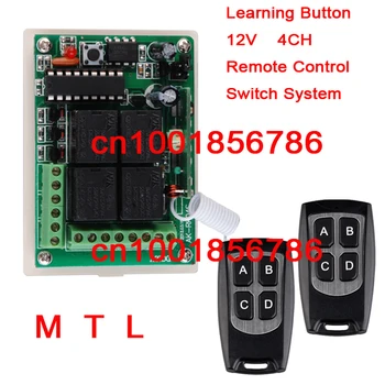 New # DC 12V 10A 4 Channels Learning Code RF Wireless Remote Control Switch Systems Receiver * 2Waterproof Transmitter
New # DC 12V 10A 4 Channels Learning Code RF Wireless Remote Control Switch Systems Receiver * 2Waterproof Transmitter