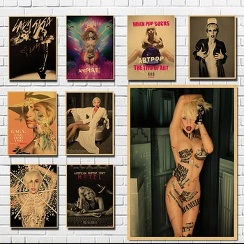 Lady Gaga/singer star/kraft paper/Cafe/bar poster/ Retro Poster/decorative painting 42*30cm
Lady Gaga/singer star/kraft paper/Cafe/bar poster/ Retro Poster/decorative painting 42*30cm