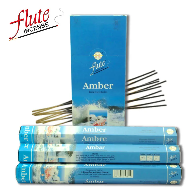 FLUTE 20 Sticks/Pack Amber Aroma Herbal Cored Incense Sticks Handmade From Indian Burning in Living Room For Aromatherapy
FLUTE 20 Sticks/Pack Amber Aroma Herbal Cored Incense Sticks Handmade From Indian Burning in Living Room For Aromatherapy