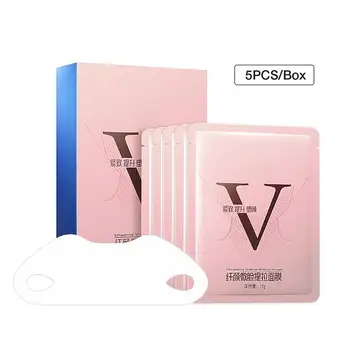5PCS V Line Neck Face Lifting Mask Chin Up Patch Double Chin Reducer Contour Tightening Firming Moisturizing Shape Face Tape
5PCS V Line Neck Face Lifting Mask Chin Up Patch Double Chin Reducer Contour Tightening Firming Moisturizing Shape Face Tape