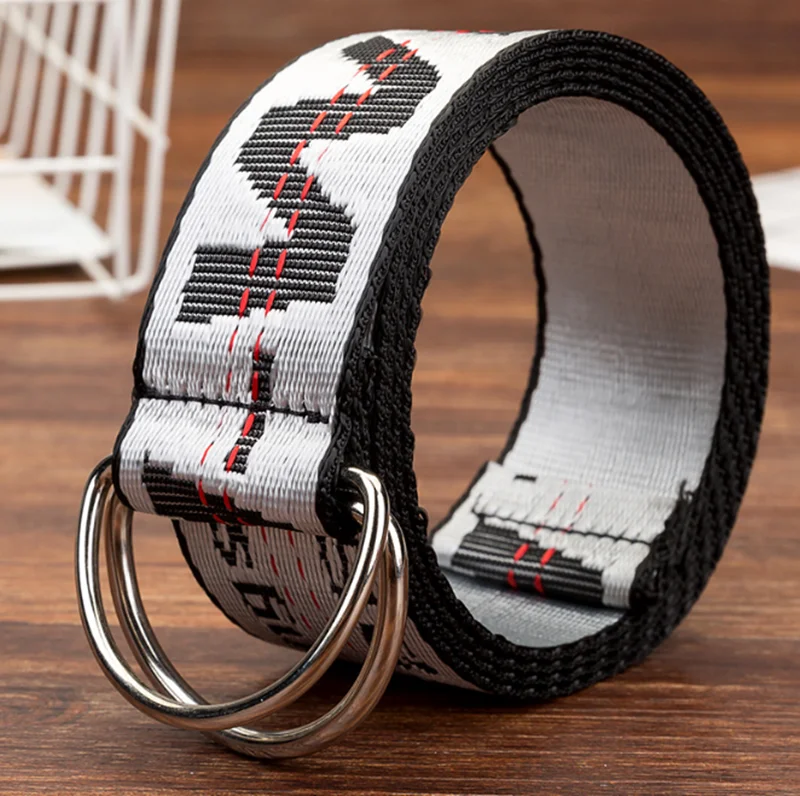 Belts Women Fashion Personality Letter KINGSIZE Belts European and American Style High Quality Canvas Belt Big Size Belts
Belts Women Fashion Personality Letter KINGSIZE Belts European and American Style High Quality Canvas Belt Big Size Belts