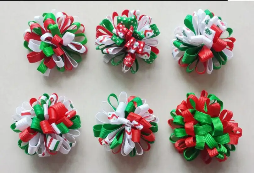 30pcs Christmas loopy bows hair accessories kids Ribbon boutique Xmas hair bows clip flower hair ties girls headband HD3236
30pcs Christmas loopy bows hair accessories kids Ribbon boutique Xmas hair bows clip flower hair ties girls headband HD3236
